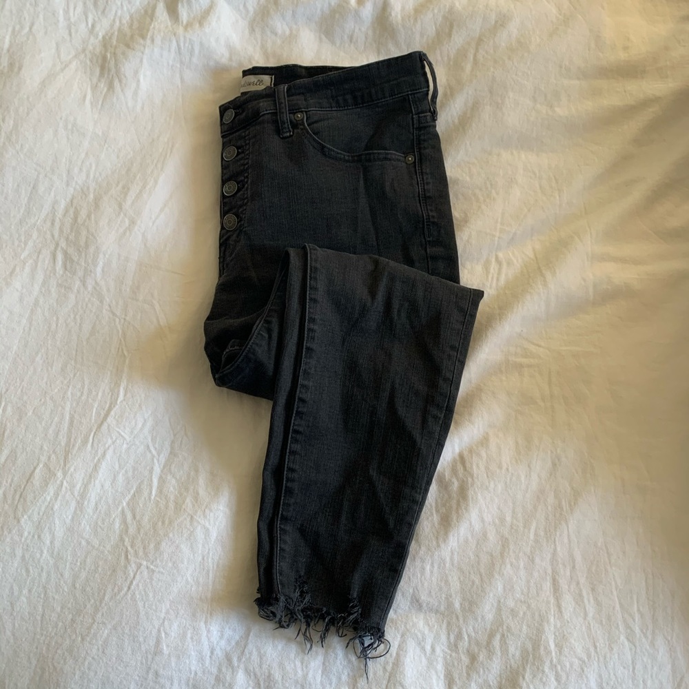 Madewell Button Front Jeans